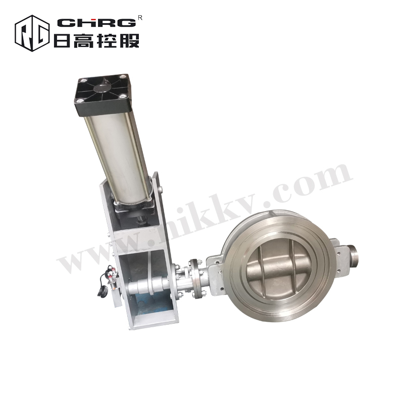 氣動高溫對夾蝶閥D9T012