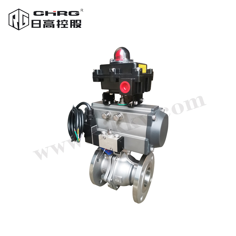 氣動不銹鋼法蘭球閥Q641F-16P