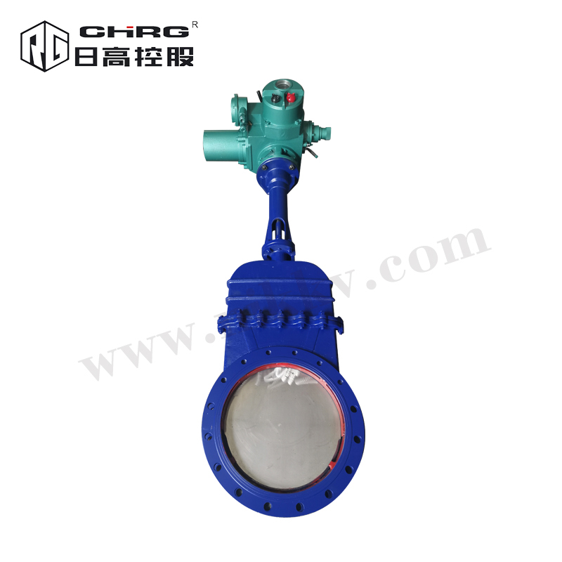 電動暗桿刀形閘閥MZ73H-10C