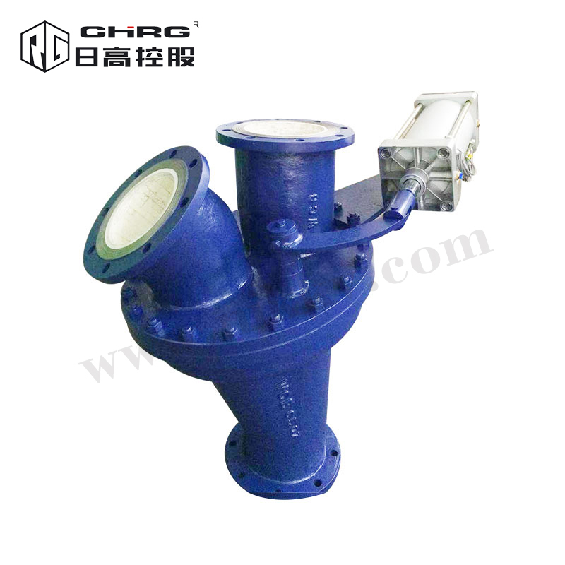 氣動陶瓷擺動出料閥TZ642TC-10